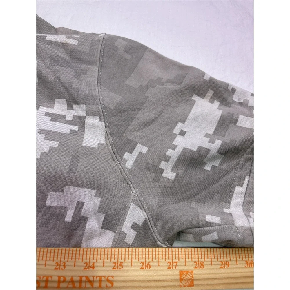 Nike Oakland Raiders Salute To Service Camo Hoodie Sweatshirt  XL Gray White